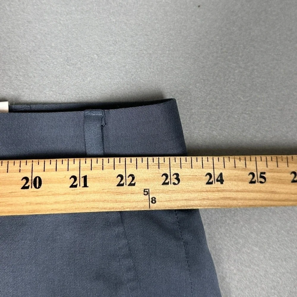 NEW Savile Row Strand Pants Mens 46 Grey Dress Flat Front Straight Leg Stretch